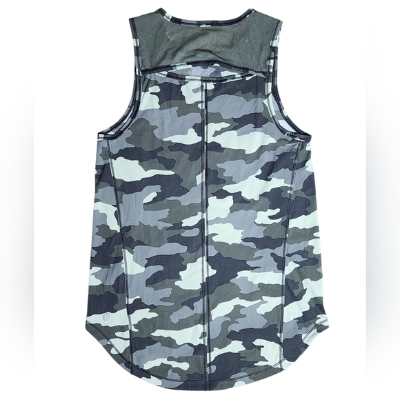 Lululemon Sculpt Tank Heritage 365 Camo Crispin Green Size 4 - Picture 9 of 9